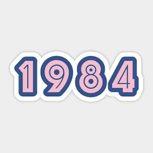 1984 Sticker